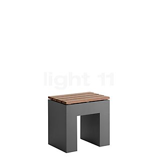 Bega 84237 - Bodenleuchte Holz/graphit - 84237K3