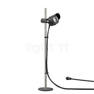 Bega 85106 - UniLink® Proiettore LED con picchetto da interrare per giardino grafite - 3.000 K - 85106K3