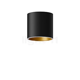 Bega Studio Line Plafondlamp downlight LED rond zwart/messing mat, 13,7 W - 50675.4K3