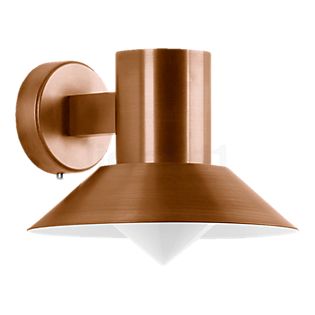 Bega Wall Light with Copper Lampshade, shielded 60 W - 31263K3