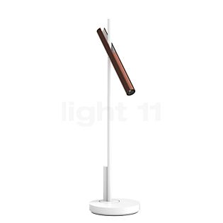 Belux Esprit Lampada da tavolo LED bianco/bronzo - con piede della lampada