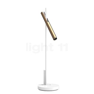 Belux Esprit Lampada da tavolo LED bianco/dorato - con piede della lampada