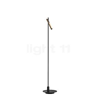 Belux Esprit, lámpara de pie LED 1 foco dorado/negro - 2.700 K - 20°