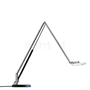 Belux Lifto Lampe de table LED avec socle chrome/noir