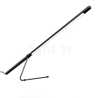 Belux Tubo, lámpara de sobremesa LED negro