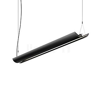 Belux UpDown, lámpara de suspensión LED negro, 156 cm, DALI