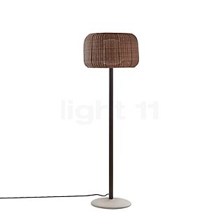 Bover Fora Floor Lamp LED concrete/brown