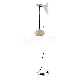 Bover Garota Pendant Light LED with plug ivory