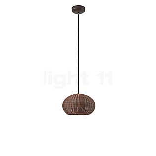 Bover Garota, lámpara de suspensión LED marrón - 27 cm