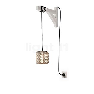 Bover Nans Lampada a sospensione LED con spina beige - 17 cm
