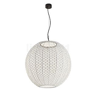 Bover Nans Sphere, lámpara de suspensión LED beige - 80 cm
