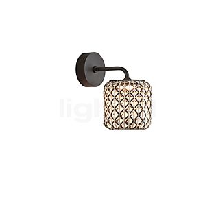 Bover Nans, lámpara de pared LED marrón - 17 cm