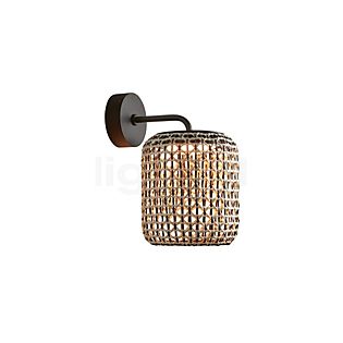 Bover Nans, lámpara de pared LED marrón - 22 cm