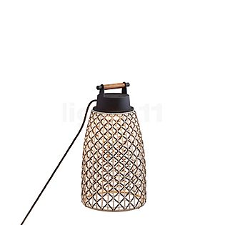 Bover Nans, lámpara de sobremesa LED marrón - 26 cm