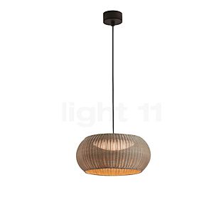Bover Perris, lámpara de suspensión LED marrón