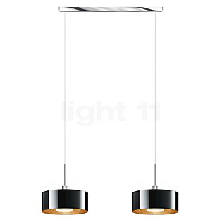 Bruck Cantara, lámpara de suspensión LED Maximum 2 focos - ø30 cm