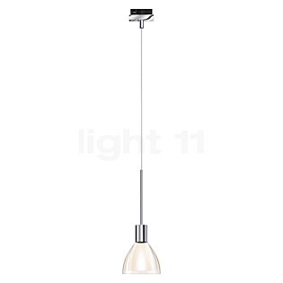 Bruck Silva Hanglamp LED voor Duolare Track - ø11 cm chroom glanzend, glas rook