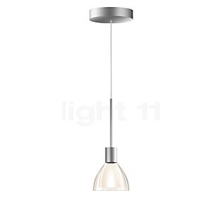 Bruck Silva Pendant Light LED low voltage chrome matt/glass smoke - 11 cm , Warehouse sale, as new, original packaging