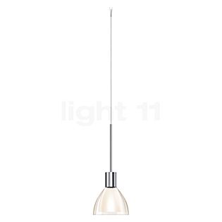 Bruck Silva, lámpara de suspensión LED para Maximum Sistema - ø11 cm cromo brillo, vidrio ahumado , Venta de almacén, nuevo, embalaje original