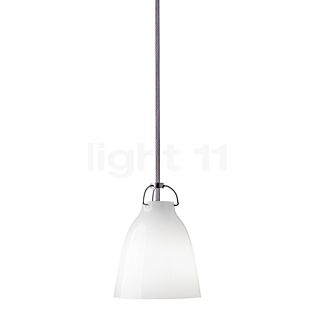 Caravaggio Hanglamp LED opaal/kabel wit - 11 cm