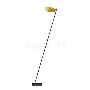 Catellani & Smith Lederam F0 Lampadaire LED doré/noir