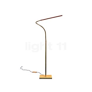 Catellani & Smith Lola T, lámpara de sobremesa LED latón