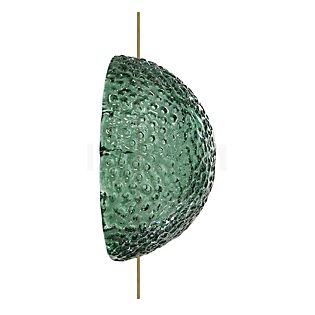Catellani & Smith Medousê, lámpara de pared LED verde, ø30 cm