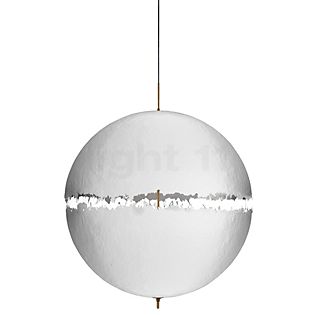 Catellani & Smith PostKrisi Suspension ø80 cm - laiton/blanc