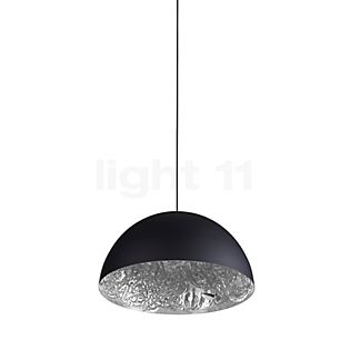 Catellani & Smith Stchu-Moon 02 Suspension LED noir/argenté - ø40 cm