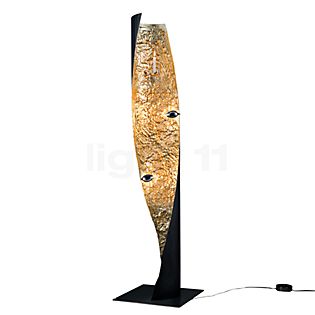 Catellani & Smith Stchu-Moon 09, lámpara de pie LED negro/dorado