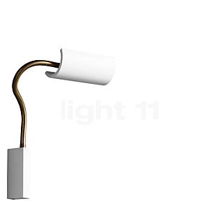 Catellani & Smith U. W Flex Lampada da parete LED bianco/ottone