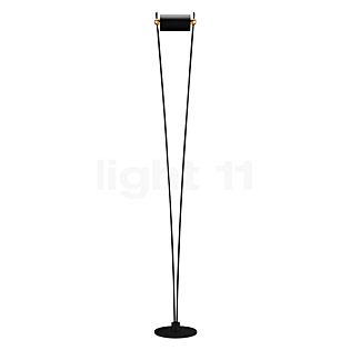 Catellani & Smith Vi. F, lámpara de pie LED negro/latón