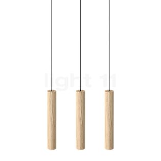 Chimes Hanglamp LED 3-lichts eikenhout