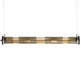 DCW In the Tube, lámpara de suspensión reflector dorado/malla dorada - 132 cm