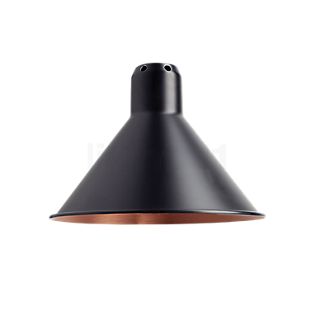 DCW Lampe Gras Lampenschirm classic konisch schwarz/Kupfer