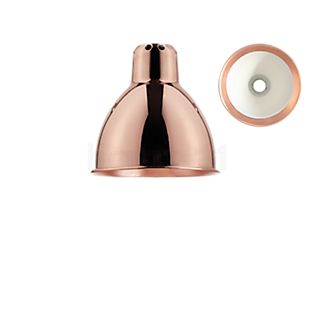 DCW Lampe Gras Lampshade L round copper/white