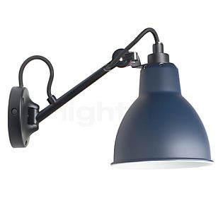 DCW Lampe Gras No 104, lámpara de pared azul