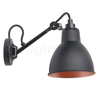 DCW Lampe Gras No 104, lámpara de pared negro/cobre