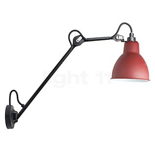 DCW Lampe Gras No 122, lámpara de pared rojo