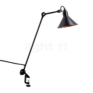 DCW Lampe Gras No 201 Klemlamp zwart conisch zwart/koper