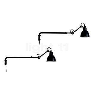 DCW Lampe Gras No 203 sæt med 2 sort/sort - uden switch