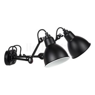 DCW Lampe Gras No 204 Double Wandlamp zwart