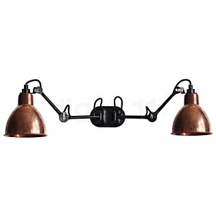 DCW Lampe Gras No 204 Double, lámpara de pared cobre rústico