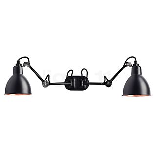 DCW Lampe Gras No 204 Double, lámpara de pared negro/cobre