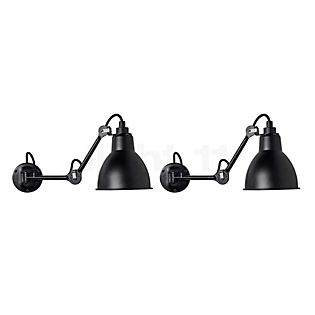 DCW Lampe Gras No 204 set da 2 nero/nero - 20 cm - senza interruttore