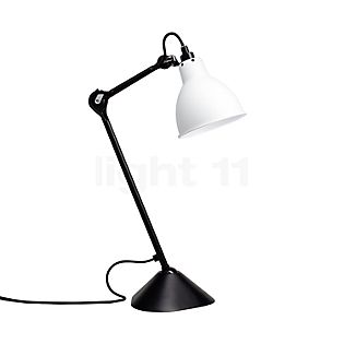 DCW Lampe Gras No 205, lámpara de sobremesa negra blanco