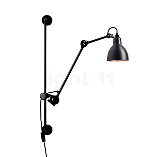 DCW Lampe Gras No 210 Applique noir/cuivre