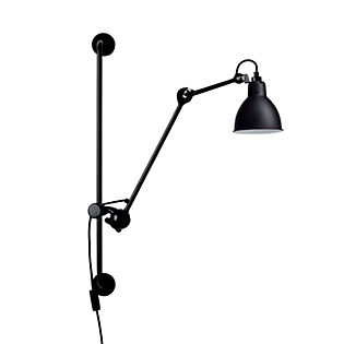 DCW Lampe Gras No 210, lámpara de pared negro