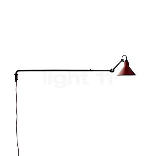 DCW Lampe Gras No 213 Applique noire rouge