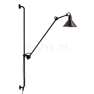 DCW Lampe Gras No 214 Wandlamp zwart/koper